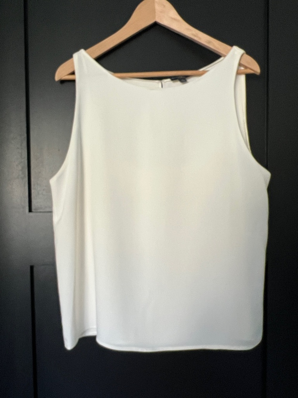 POLO Ralph Lauren Cream Sleeveless Boatneck Top | 12